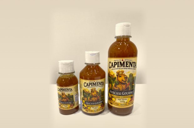 Abacaxi Gourmet nos três tamanhos